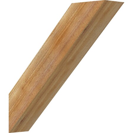 Ekena Millwork 4"W x 18"D x 18"H Traditional Rough Sawn Knee Brace, Western Red Cedar BRC04X18X18TRA00RWR
